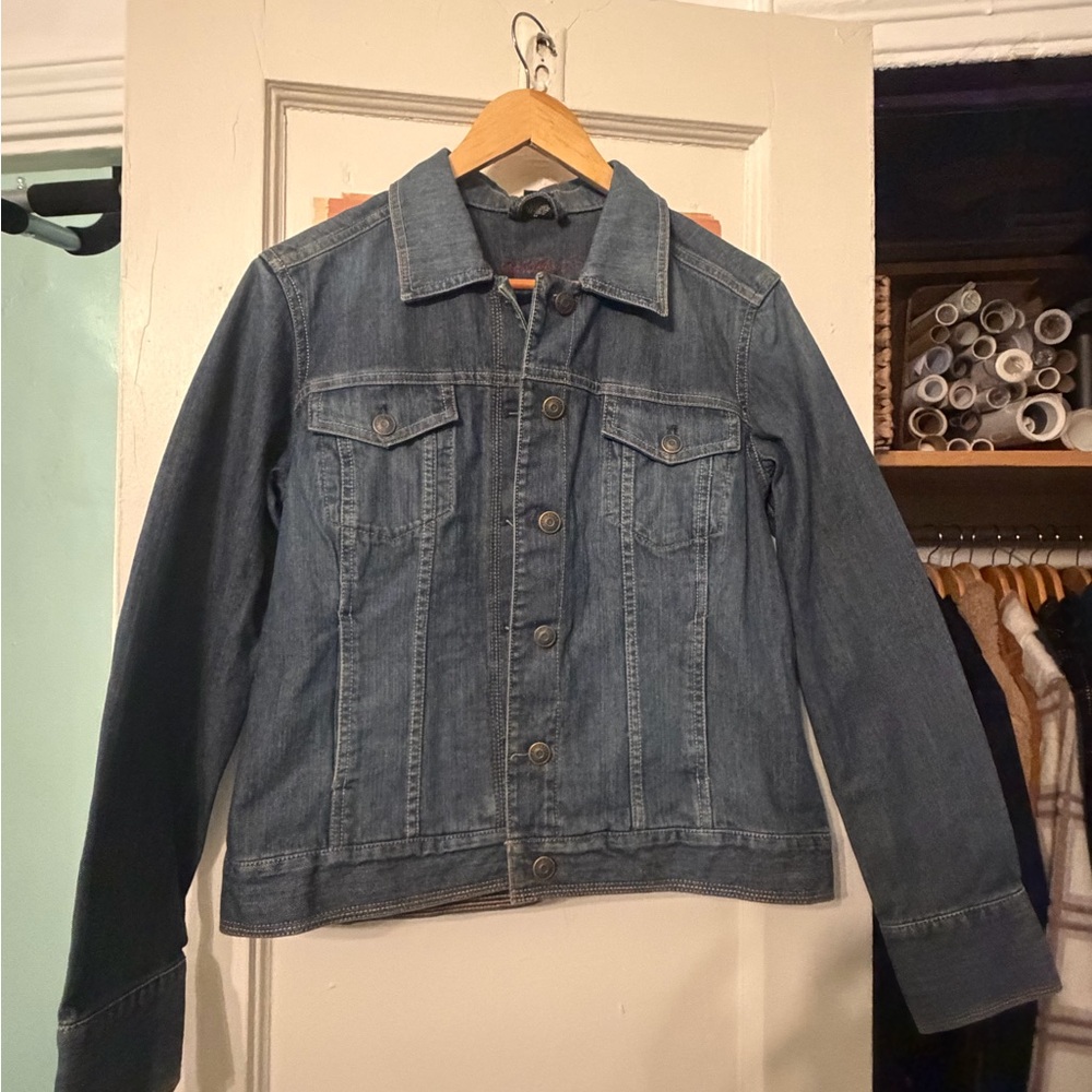 Eddie Bauer Classic Blue Denim Jacket